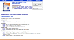 Desktop Screenshot of carp.docs.geckotribe.com