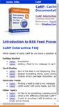 Mobile Screenshot of carp.docs.geckotribe.com