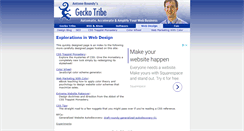 Desktop Screenshot of design.geckotribe.com
